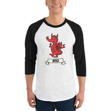Load image into Gallery viewer, Boss 3/4 Sleeve Raglan | Nerd Poker