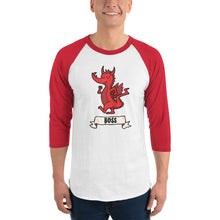 Load image into Gallery viewer, Boss 3/4 Sleeve Raglan | Nerd Poker