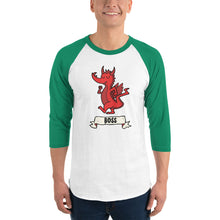Load image into Gallery viewer, Boss 3/4 Sleeve Raglan | Nerd Poker