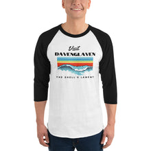 Load image into Gallery viewer, Visit Davenglaven 3/4 Sleeve Raglan | Nerd Poker