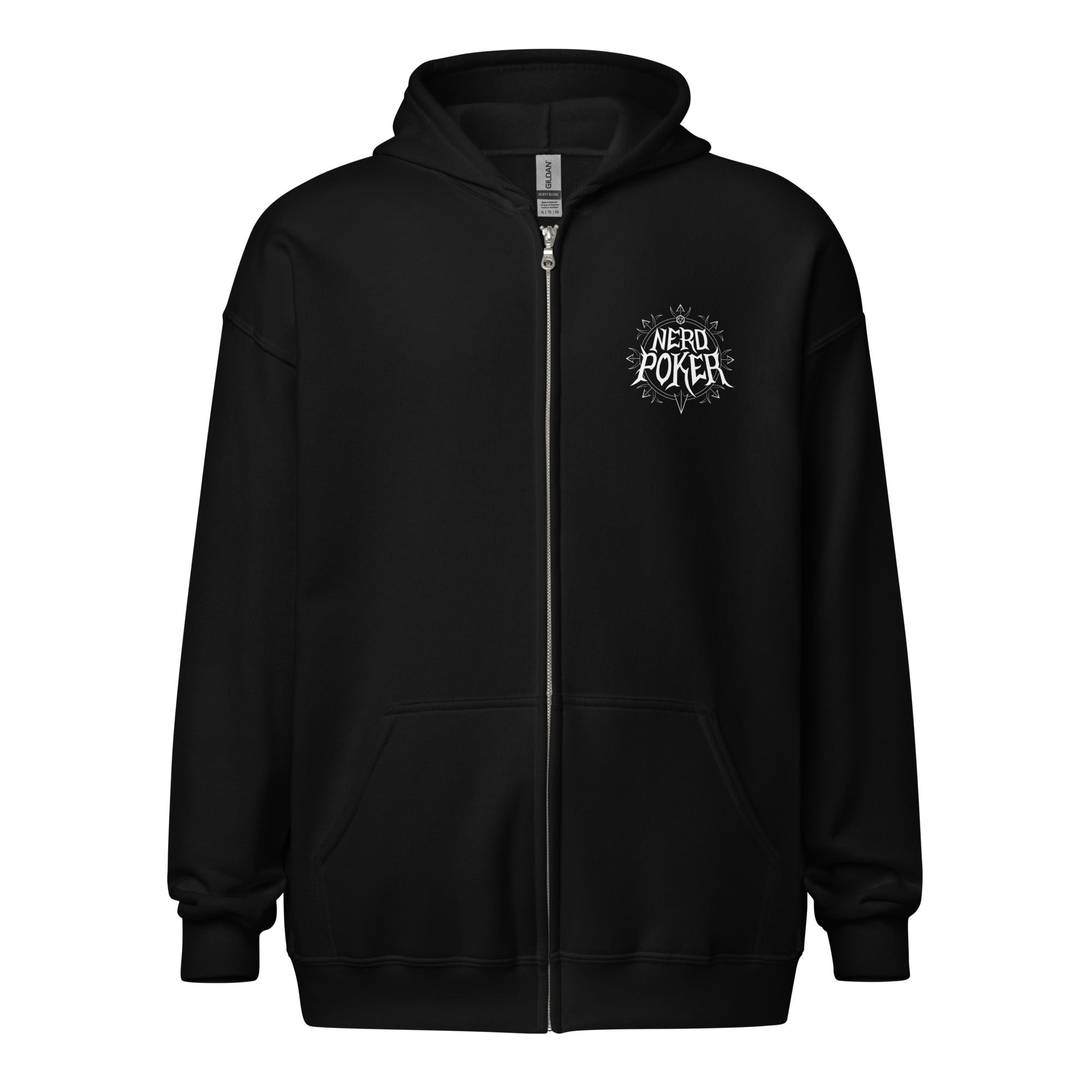 Nerd Poker D20 Zip Hoodie