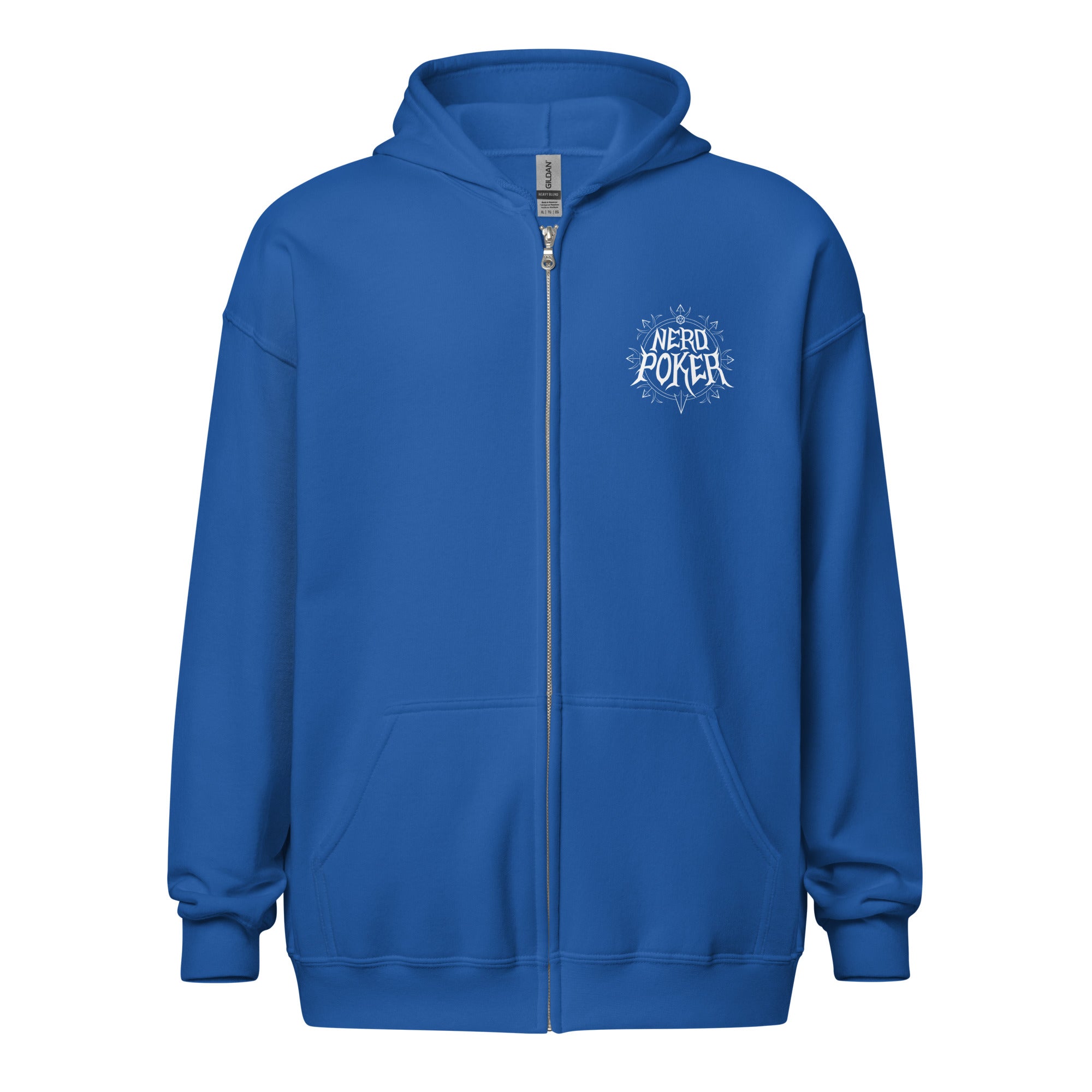 Nerd Poker D20 Zip Hoodie