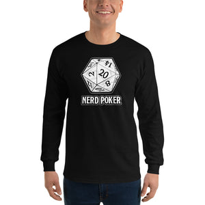 Nerd Poker D20 Long Sleeve Shirt