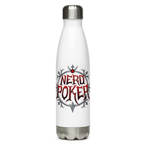 Nerd Poker Stainless Steel Water Bottle